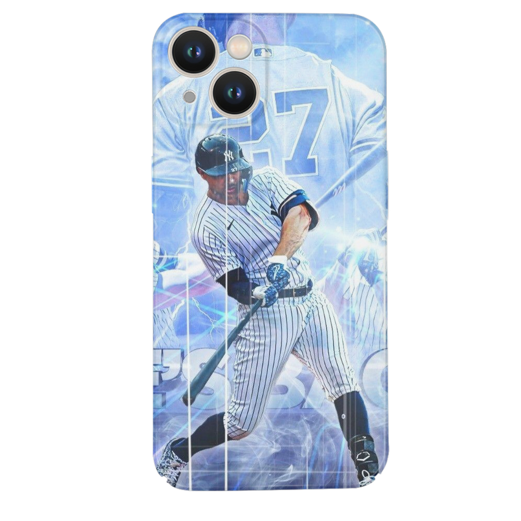 Giancarlo Stanton 26 IPhone 14 Series Full-Cover Hard Case – Shockproof With Raised Camera Protection – Precise Cutouts, Wireless Charging Compatible – Durable, Anti-Yellowing, Easy To Clean